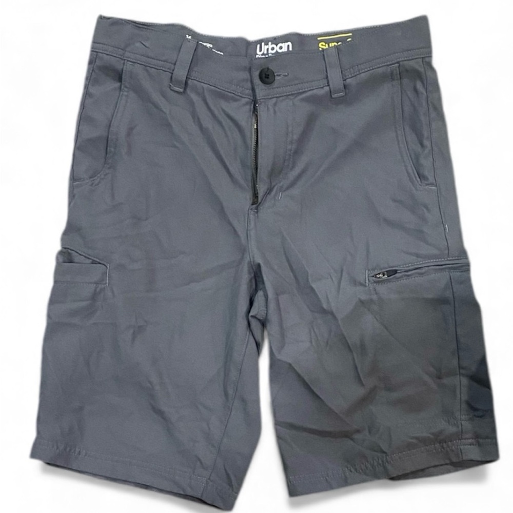 Urban Pipeline Size 16 Big Boys Youth Cargo Shorts Super Flex Gray